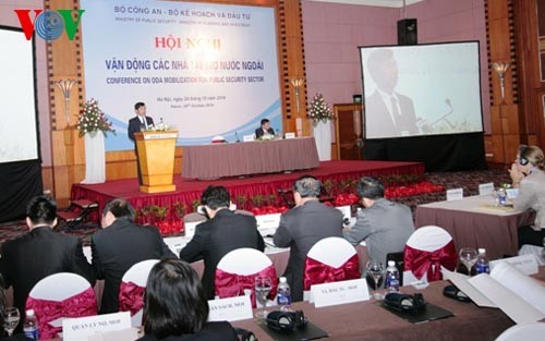 Bộ Công an tổ chức hội nghị vận động các nhà tài trợ nước ngoài - ảnh 1